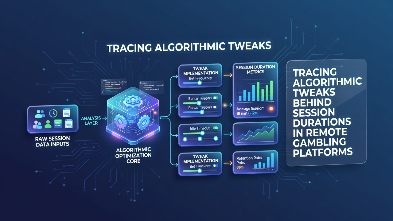 Tracing Algorithmic Tweaks Behind Session Durations in Remote Gambling Platforms